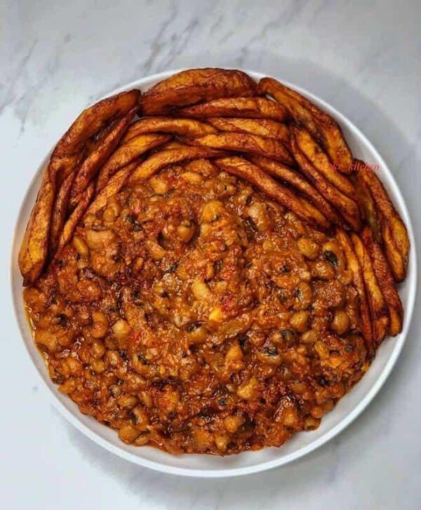 Jollof Beans & Fish