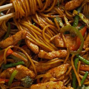 Stir-Fried Spaghetti
