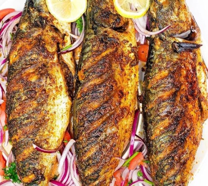 Grilled Mackerel - Cooking With Claudy